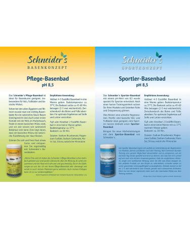 Schneider's Care Base Pool 600g - Natural Swimming Salt for Deacidification - Alternative Practitioner Approved - Buy Online on SooperMarket.com