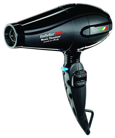 BaBylissPRO Nano Titanium Portofino Black Hair Dryer - Professional Salon Quality - Buy Online on SooperMarket.com