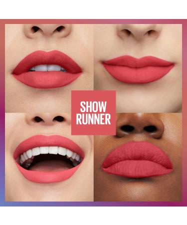 Maybelline Super Stay Matte Ink Liquid Lipstick - Limited Edition Birthday Cake Scented Shade Show Runner 0.17 Fl Oz - Buy Online on SooperMarket.com