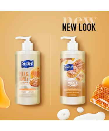 Suave Hand Soap 2-Pack - Milk & Honey + Cocoa Butter Shea - Moisturizing Essential Oils 13.5 Oz Each - International Shipping Available - Buy Online on SooperMarket.com