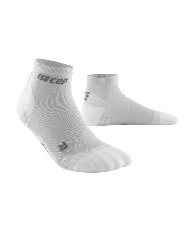 CEP - Ultralight Compression Low Cut Socks for Women |Short sports socks with compression in carbon white size IV | l s ultralight - carbon white