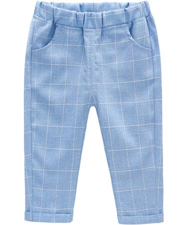 Famuka Baby Boys Gentleman Suit Blazers Toddler Tuxedo Set - Blue - Buy Online on SooperMarket.com