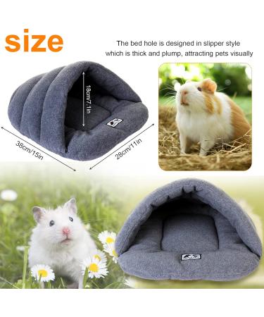 Jetisva Soft Fleece Guinea Pig Bed and Hideway Warm Hamster Bedding Rat Bedding House Small Animal Cave Bed Guinea Pig Sleeping Bag for Small Pet Chinchilla Ferret Squirrel Hedgehog Rabbit 11X15 Inch - Buy Online on SooperMarket.com