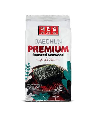 DAECHUN(Choi's1) Smoky(Wok Hei) Seaweed Snack 20 Pack - Vegan, Keto, Gluten-Free - Product of Korea - Buy Online on SooperMarket.com