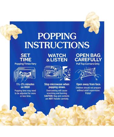 ACT II Light Butter Microwave Popcorn Bags 2.75 oz (Pack of 36) - Delicious and Convenient Snack Solution - Buy Online on SooperMarket.com
