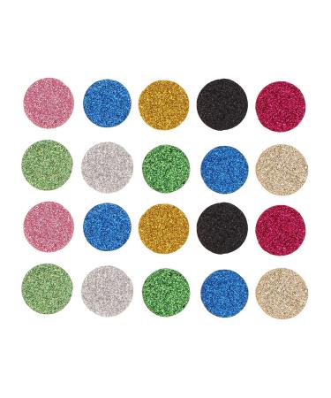 20 pieces of refill pad for diffusers for essential oils 0.8 inch replacement felt pad for diffuser for essential oils aromatherapy necklace bracelet trailer