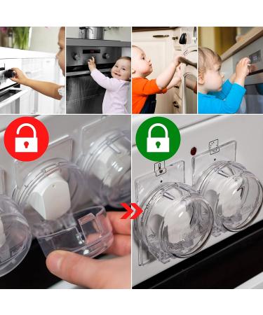 Buy Herd Button Child Lock - Safe & Easy Installation for 6 Button Stoves | International Shipping Available - Buy Online on SooperMarket.com
