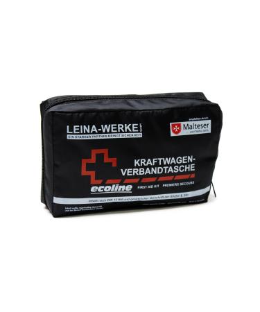 LEINA-WERKE REF 11009 Leina vehicle first aid kit Compact contents DIN 13164 blue White-Red print