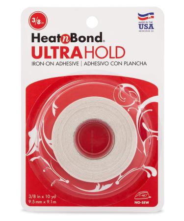 HeatnBond UltraHold Iron-On Adhesive  3/8 Inch x 10 Yards