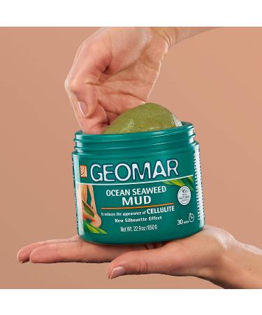 Geomar Seaweed Mud Mask for Pore Cleansing and Reduction - Body Mask for Acne, Cellulite, and Dry Skin - Buy Online on SooperMarket.com