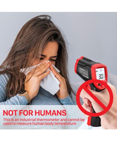 Eventk IR Laser Thermometer - Contactless Digital Temperature Gun -50 C to 420 C (-58 F to 788 F) for Precise Non-Medical Measurements - Buy Online on SooperMarket.com