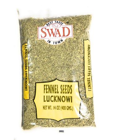 Great Bazaar Swad Lucknow Fennel Seeds, 14 Ounce
