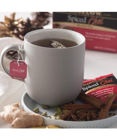 Bigelow Spiced Chai Black Tea - Caffeinated, 120 Tea Bags (6 Packs of 20) - Buy Online on SooperMarket.com