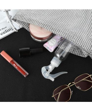 WLLHYF 2 Pack Small Spray Bottles 3.5oz/100ml Plastic Hair Spray Bottle Clear Empty Travel Bottle Fine Mist Reusable Liquid Container for Salons Essential Oils Water Squirt with Funnels Labels - Buy Online on SooperMarket.com