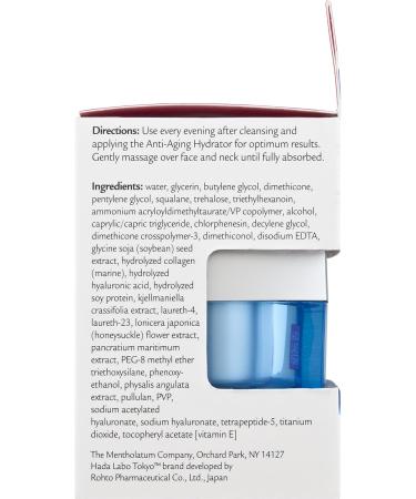 Hada Labo Tokyo Overnight Treatment - 1.76 oz | Hydrating Night Cream - Buy Online on SooperMarket.com