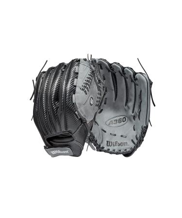 Wilson A360 Baseball Glove Black Right Hand Throw 33 cm Black