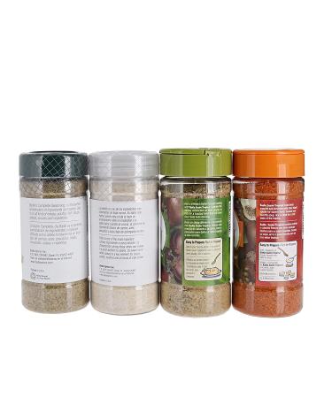 Badia Complete Seasoning  Sazon Tropical with Annatto & Coriander  Sazon Tropical  and Onion Powder Seasoning Bundle (4 Pack) W/ Premium Penguin Recipe Card - Seasonings for Meats  Salads  and More! - Buy Online on SooperMarket.com