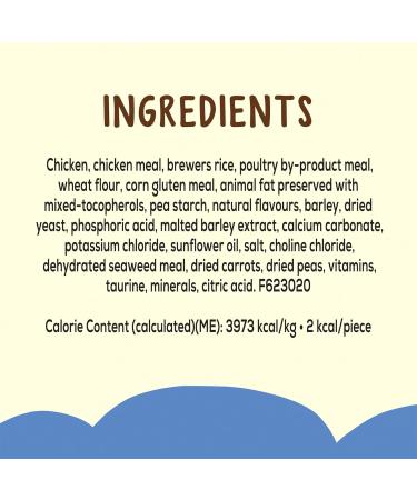 Friskies Party Mix Cat Treats Naturals Gourmet Crunch with Real Chicken - 454 g Cannister (1 Pack) 454 g (Pack of 1) - Buy Online on SooperMarket.com
