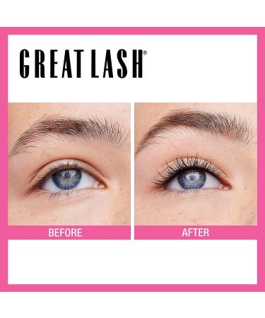 Maybelline New York Great Lash BIG Washable Mascara Dual Pack - Brownish Black 0.68 fl oz (2 Count) - Buy Online on SooperMarket.com