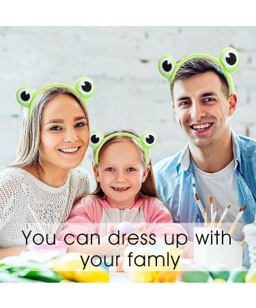 Cute Frog Headband Spa Headband for Girls and Women - Green Frog Eye Makeup Headband - Buy Online on SooperMarket.com