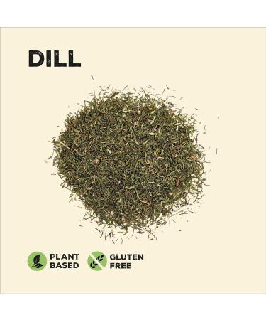Nature Kitchen Dill Tips Herb 120g - Gluten-Free & Vegan Seasoning Blend for Everyday Cooking - Perfect for Marinades, Sauces, Frying, Baking, Grilling - Buy Online on SooperMarket.com