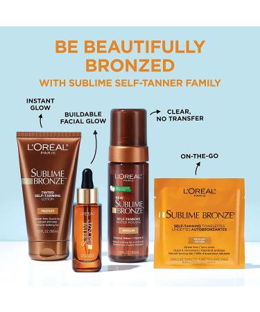L'Oreal Paris Sublime Bronze Tinted Self-Tanning Lotion - Medium Natural Tan  5 fl. oz. - Buy Online on SooperMarket.com