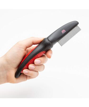 Mikki Dog Cat Flea Comb | Small to Medium Pet Flea Remover Brush - Buy Online on SooperMarket.com