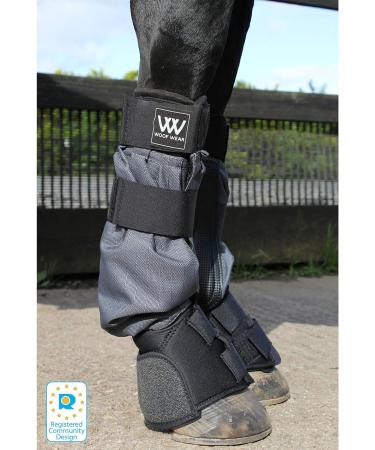 Woof Wear Mud Fever Turnout Therapy Horse Boot Medium X Wide Black Turquoise - Buy Online on SooperMarket.com