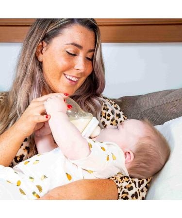 Minbie 3 Month+ BPA-Free Breastfeeding Baby Bottle Kit - For Babies 3 Months and Older - Buy Online on SooperMarket.com