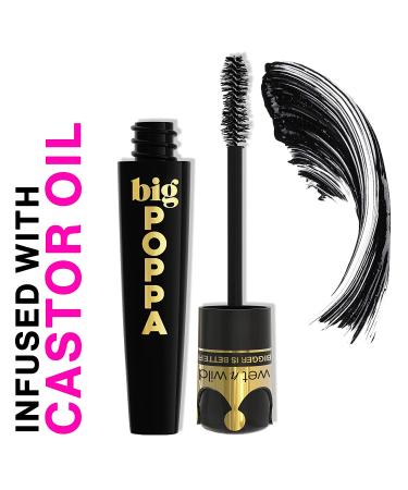 Buy Wet n Wild Big Poppa Mascara - Blackest Black, 0.33 fl oz (10 ml) | Bold Volume & Length - Buy Online on SooperMarket.com
