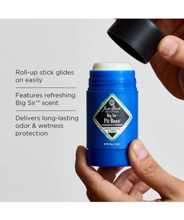 Jack Black Pit Boss Mens Deodorant Antiperspirant - Jack Black Deodorant for Men Antiperspirant for Men Antiperspirant Deodorant Men Men's Deodorant Mens Sensitive Skin Deodorant Mens Gifts Marine Accord & Amber - Buy Online on SooperMarket.com
