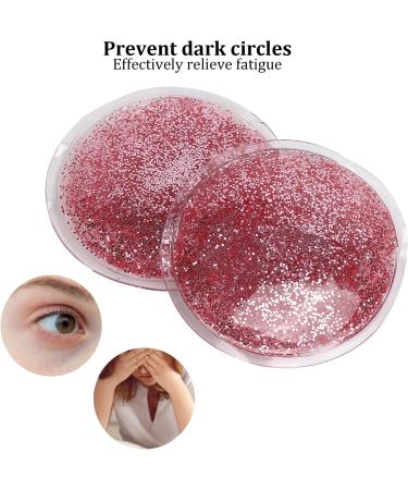 Reusable Hot Cold Compress Gel Eye Mask for Puffiness, Dark Circles, and Fatigue - Buy Online on SooperMarket.com