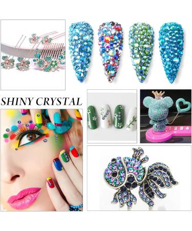 YHMQ 576PCS Green Volcano Rhinestones & Nail Crystals - SS30 Nail Art Design - Buy Online on SooperMarket.com