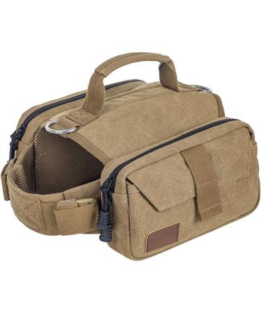 OneTigris Dog Backpack for M/L Size Dogs - Tear-Resistant Camping & Hiking Pack (Large Brown) - Ideal for Adventurous Pets - Buy Online on SooperMarket.com