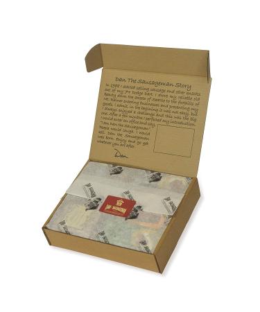 Dan the Sausageman Gift Box Ã¢â¬â Original & Garlic Smoked Summer Sausages - Buy Online on SooperMarket.com