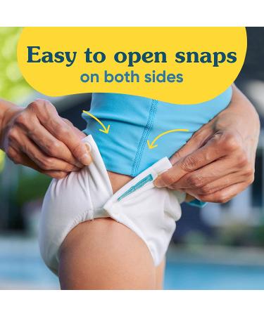 Charlie Banana Reusable Swim Diaper with Snaps - X-Large (27-44lbs) - Leak-Proof, Easy-On, Snug Fit - Buy Online on SooperMarket.com