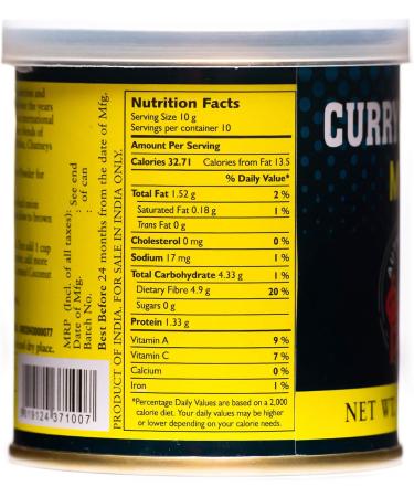 Bolst's Mild Curry Powder 100g - Authentic Indian Spice Blend - Buy Online on SooperMarket.com