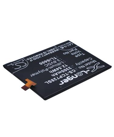 Replacement Battery Compatible with UMI Emax Hierro Super Part Number: Li3834t43p6h886740 3300mAh/3.8V