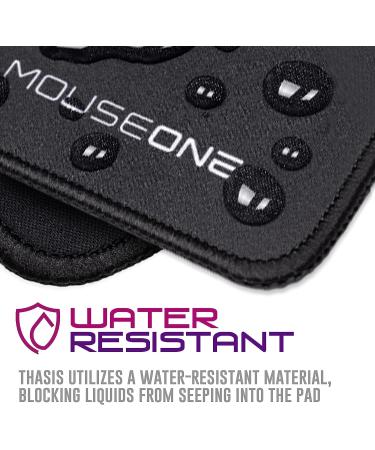 MouseOne Thasis Extended Gaming Mouse Pad - Retrowave Edition | Micro-Textured, Stitched Edges, MediumFast Speed - Buy Online on SooperMarket.com