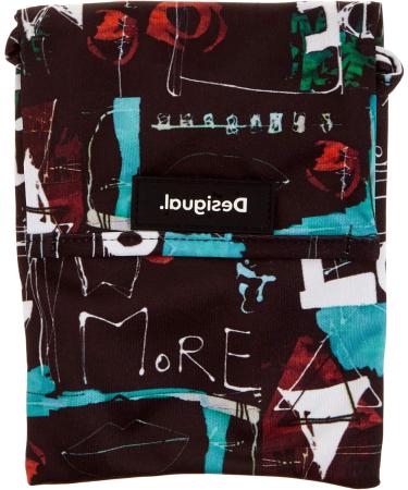 Desigual Unisex Adult MASK_Lettering - Black 1 Piece | International Shipping available - Buy Online on SooperMarket.com