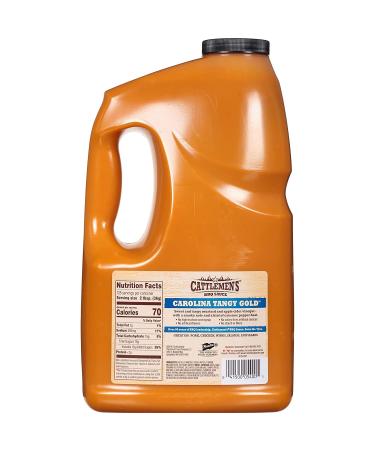 Cattlemen's Carolina Tangy Gold BBQ Sauce - 1 Gallon Bulk Container | Creamy Mustard & Sweet Molasses Blend | Perfect for Glazes - Buy Online on SooperMarket.com