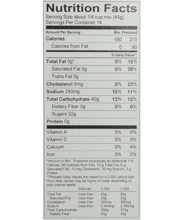 King Arthur Gluten-Free Yellow Cake Mix - 22 oz | Non-GMO, Certified Kosher, Non-Dairy - Buy Online on SooperMarket.com