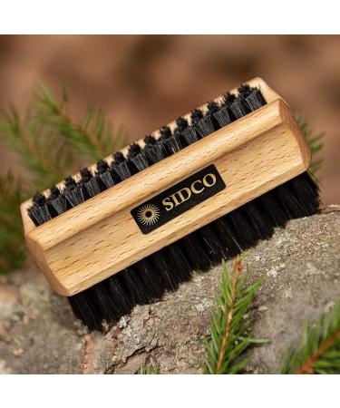 SIDCO Beech Oiled Nail Brush - Premium Hand Washing & Craftsman Brush for Wood Care | International Shipping Available - Buy Online on SooperMarket.com