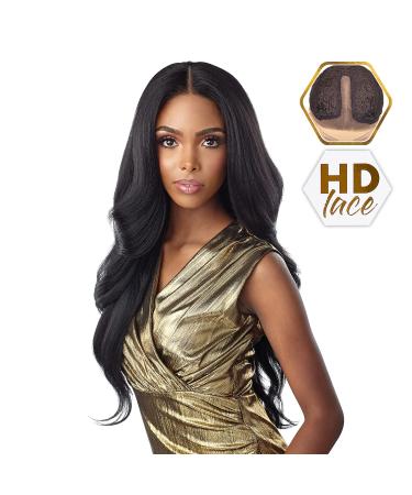 Sensationnel Butta Lace Front Wig - Natural Pre-Plucked Hairline, Hand-tied HD Transparent Lace, 5 Deep Part - BUTTA Unit 16 (1B) - Buy Online on SooperMarket.com