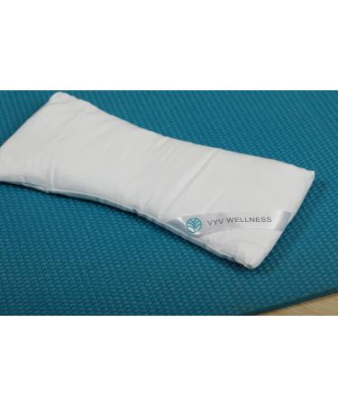 VYV Wellness Rose Eye Pillow for Yoga Meditation - Rose Quartz Crystal Infused for Passion, Attraction & Chakra Work - Buy Online on SooperMarket.com
