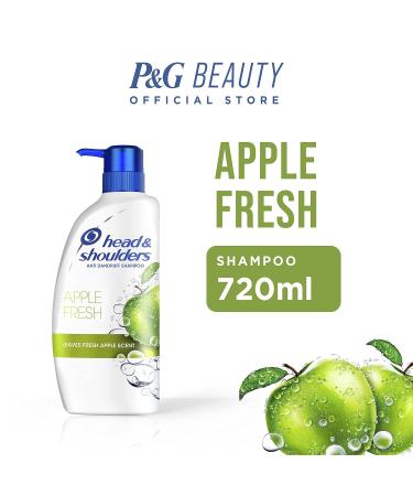 Head & Shoulders Anti-Dandruff Apple Fresh Shampoo 180ml - Effective Dandruff Control Fresh Scent | Buy Online Worldwide - Buy Online on SooperMarket.com