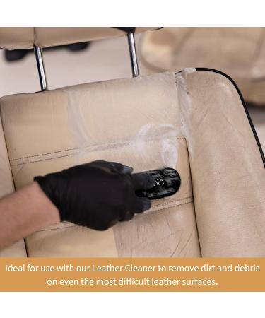 Furniture Clinic Cleaning Brush for Leather Fabric & Canvas | Gentle Bristles for Safe Cleaning of Furniture Jackets & Shoes | Easy-to-Use Soft Brush - Buy Online on SooperMarket.com