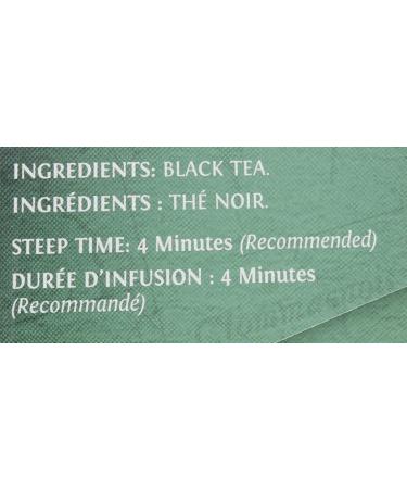 Twinings Irish Breakfast Individually Wrapped Tea Bags | Caffeinated Thick Malty Full-Bodied 100% Black Tea | 20 Count (Pack of 6) | Enjoy Hot or Iced Irish Breakfast 20 Count (Pack of 6) - Buy Online on SooperMarket.com