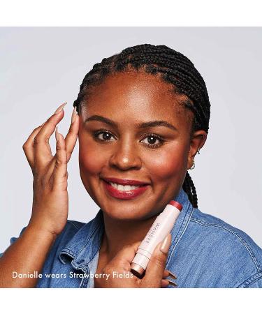 Wander Beauty On-the-Glow Blush and Illuminator - Strawberry Fields/Nude Glow - 7-in-1 Hydrating Stick Blush & Highlighter for Cheeks, Lips, Face & Body - Buy Online on SooperMarket.com
