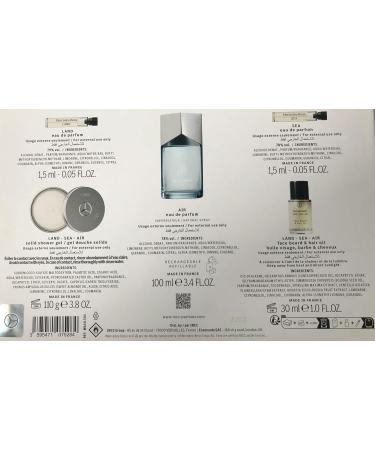 Mercedes-Benz Air LSA Giftset - Men's Cologne Set - Cologne for Men - Hair Oil Shower Gel Body Wash Perfumes for Men - Personal Care Products - 5 Pc - Buy Online on SooperMarket.com